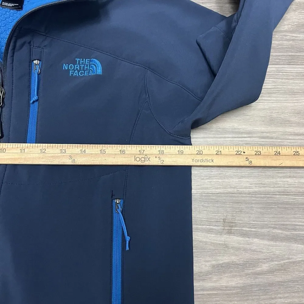 The North Face ShellRock Jacket Men S‎ Blue Lightweight Zip Softshell Gorpcore